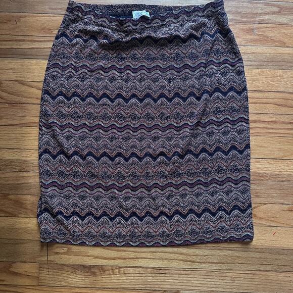 Jonden Chevron Print Pencil Skirt – Size XL - Picture 1 of 5